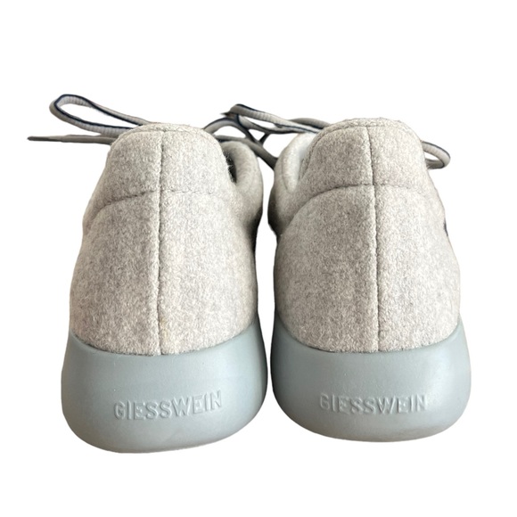 Giesswein Merino Wool Runners Light Gray Women’s Size EU 39 US 8 Sneakers - Picture 4 of 7